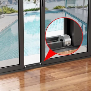 Cerradura de seguridad para ventana, dispositivo de protección infantil para ventana de aluminio con mosquitera, bloqueo para ventana corredera de apertura exterior, cerradura de empuje y tracción - Product Image 6