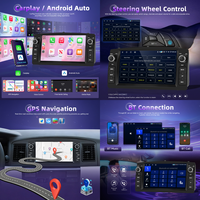 Radio Mobil Android Podofo 7" 2+32GB untuk Toyota Corolla E120/E130/BYD F3 Wireless Carplay & Android Auto GPS WIFI Pemasok Grosir
