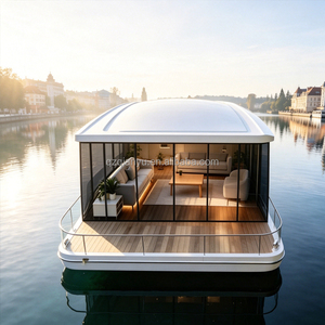 Casa Flotante Personalizable, Estructura de Aluminio 5083, Casa de Lujo sobre el Agua para Alquiler Turístico y Recreación Personal - Product Image 3