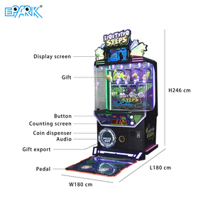 Chân <span class=keywords><strong>stomp</strong></span> giải thưởng ra máy trò chơi sét bước trò chơi Arcade cho trung tâm giải trí - Product Image 5