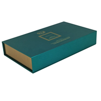 Boîte cadeau en papier de luxe avec impression de logo personnalisé pour les produits de soin de la peau avec insert