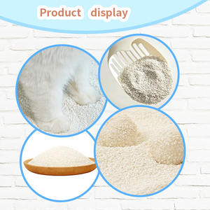 키티 고양이 쓰레기 모래 뭉치는 카사바 소나무 천연 두부 벤토나이트 고양이 쓰레기 유동성 제올라이트 지속 가능 - Product Image 2