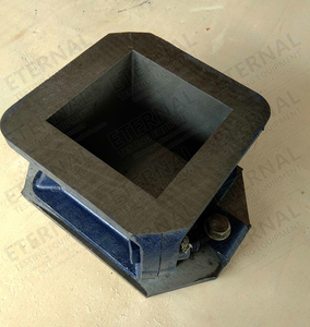 Moldes de cubo de hierro fundido de 150mm de cuatro piezas de peso pesado, moldes de fundición de Hormigón/cemento para probar moldes de hierro fundido de hormigón - Product Image 5