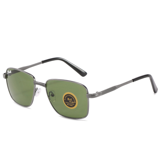 Toughened Glass Lenses Green Metal Du Speaker Lunettes De Vue Homme Chromehearts Adjustable Sunglasses Sun Glasses