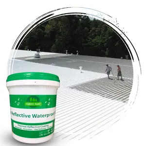 Spray refrigeração isolamento revestimento hidro isolação pintura para paredes e telhado de metal