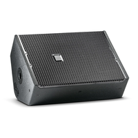 Système de sonorisation de concert en plein air VTX F15 Professional Active 15 pouces 2 voies 1400W de puissance crête, haut-parleur à large bande en bois d'usine