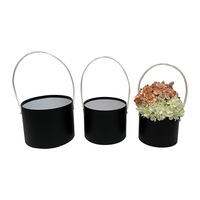 Boîtes d'emballage de luxe en gros à bas prix, boîtes rondes pour chapeaux et fleurs