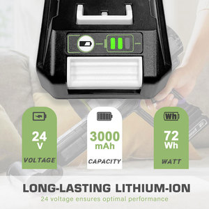 Batterie lithium rechargeable 24V 3000mAh pour aspirateur à manche Bissell 3789 3789X 3797 3797W Cleanview XR - Product Image 4