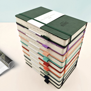 Lujo Pu cuero Tapa dura negocios Logo papelería cuaderno personalizado y bolígrafo cuaderno de regalo - Product Image 2
