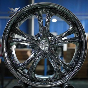 Rines Forjados Cromados con Acabado <span class=keywords><strong>Espejo</strong></span> XINGTU, Diseño Cóncavo Personalizado, PCD 5x112 5x120 para Mercedes Clase S, BMW Serie 7, Audi A8 18-24 - Product Image 3