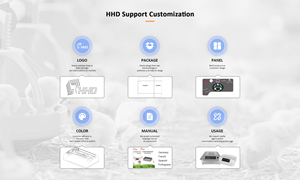 24 Huevo Pollo Calentador Incubadora Incubadorascub De Huevo Ventilador Incubadora De Huevos Con Control De Temperatura - Product Image 6