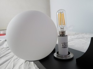 Phong cách Bắc Âu ổ cắm dẫn ngoài trời sắt Tường Đèn ej4038 với nền vàng và giường vàng khung ánh sáng - Product Image 4