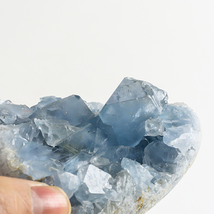 Geodas de cristal celestita azul al por mayor racimo de geodas celestinas azules - Product Image 6