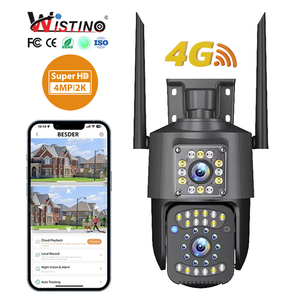 กล้องวงจรปิด Wistino 2K Outdoor HD <span class=keywords><strong>IP</strong></span> รุ่น Wifi รองรับการตรวจจับความเคลื่อนไหว พร้อมระบบเสียงสองทาง กล้องรักษาความปลอดภัยภายในอาคาร 4G รุ่น <span class=keywords><strong>V380pro</strong></span> - Product Image 1