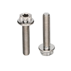 Pernos de Cabeza Hexagonal de Titanio DIN933 GR5, Plateados en Zinc, Fijaciones Roscadas de Alta Resistencia M4x8 para Automóviles, Motocicletas y Bicicletas - Product Image 3