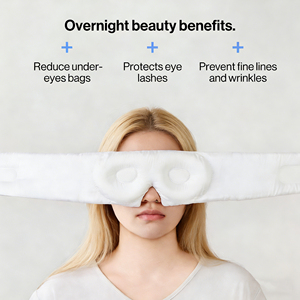 Mascherina per Dormire 3D in Bambù, MOQ da 100 Pezzi, Design a Pressione Zero per Chi Dorme di Lato e Uso Notturno - Product Image 6
