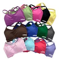 Ensemble de sport 2 pièces sans couture pour femme Dynamic Gym : Soutien-gorge de sport dos croisé et short froncé pour le yoga et le fitness