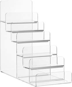 Gran oferta 2024, soporte de exhibición de presentación de billetera acrílica de 6 niveles para almacenamiento de bolsos - Product Image 1