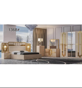 Suite da Camera da Letto Personalizzabile in 6 Pezzi, Mobili Pieghevoli per Appartamenti, Ville o Case Vacanza, Molto Conveniente - Product Image 3