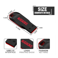 Clé USB Flash 100 % Originale CS10018 1 Go 2 Go 4 Go 8 Go 16 Go 32 Go 64 Go USB 2.0, Clé USB 64 Go, Clé USB