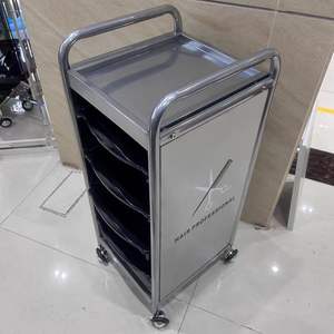 Chariot de coiffure, chariot à outils pour salon de coiffure, chariot de beauté, chariot pour permanente et coloration, chariot de bar, armoire à outils multifonctionnelle - Product Image 2