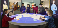 Module tactile intelligent pour table tactile, système de projection interactive