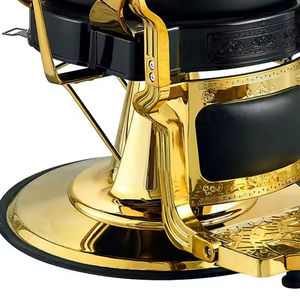 Chaise de barbier styliste en cuir synthétique Offre Spéciale avec pompe hydraulique et fonction réglable en hauteur pour meubles de salon de coiffure - Product Image 6