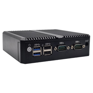 4LAN 12th Gen N100 I226-V 2.5g không quạt tường lửa Mini PC Router DDR4 NVMe 2 * COM 1 * HDMI pfsense opnsense máy tính mini - Product Image 3