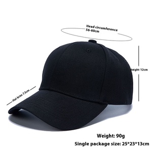 Gorra de béisbol con placa ligera de algodón de Color sólido para hombres y mujeres, gorra deportiva con protección solar con logotipo <span class=keywords><strong>Emb</strong></span> impreso, venta al por mayor de fábrica - Product Image 5