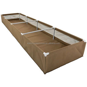 <span class=keywords><strong>Macetas</strong></span> de tela 4 'x 16' Living Soil Cama elevada Camas de cultivo Cama elevada de tela con antihumedad en línea - Product Image 6