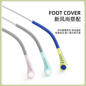 Montures de lunettes en titane pour enfants C6241, monture ronde légère en titane bêta avec plaquettes nasales en silicone - Product Image 5