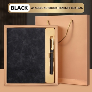 Zeamor - Libreta de Notas con Logotipo en Relieve Personalizado, A5, <span class=keywords><strong>Regalos</strong></span> Empresariales y Escolares, Tapa Blanda, Forrada, Agenda de Cuero de Terciopelo, Planificador, Calendario - Product Image 1