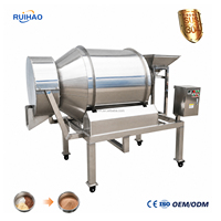 Mélangeur rotatif horizontal en acier inoxydable 304, machine de mélange à chargement et déchargement automatiques, 60 kg-500 kg