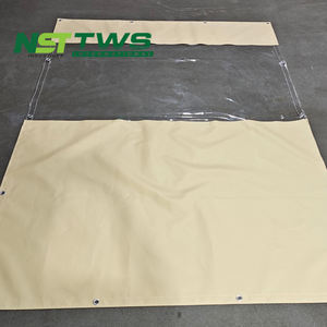 Rideaux transparents imperméables en PVC bâche transparente insonorisée rideau de lavage de voiture bâche en vinyle pour utilisation industrielle <span class=keywords><strong>sur</strong></span> <span class=keywords><strong>terrasse</strong></span> - Product Image 5