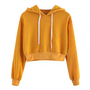 Última Sudadera con capucha para mujer con el logotipo del comprador Temporada de invierno Diseño de logotipo frontal de moda ofrecido por Pakistán - Product Image 1