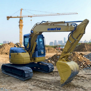 Komatsu pc78 Used Crawler Excavator 0.32m³ Capacity 1.8-Ton Operating Weight 50kw Power For Construction <b>Cheap</b> pc55 pc58 pc70 - Product Image 1