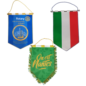 Banderines Personalizados, Duraderos, Ecológicos, Plegables, de Secado Rápido, para Clubes Deportivos de Fútbol, Mini Banderas de Poliéster para Clubes de Fútbol - Product Image 3