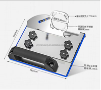 Outil portable pour carreaux de céramique en acier inoxydable 100 Type support de meuleuse d'angle pour la coupe de carreaux à 45 degrés
