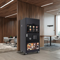 Vente flash : Machine à expresso commerciale intelligente pour barista, écran tactile 32 pouces, café chaud et glacé, matcha, distributeur automatique