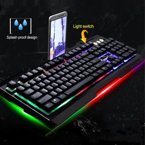 G700 oyun klavyesi + fare seti kablolu <span class=keywords><strong>USB</strong></span> Metal Led aydınlatmalı oyun klavyesi - Product Image 3