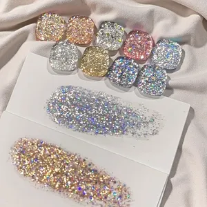Gel à ongles diamanté neuf couleurs, idéal pour le nail art DIY, les salons et la création de designs d'ongles - Product Image 3