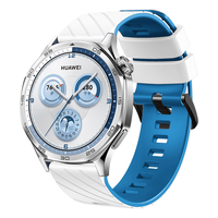 Tali Jam Tangan Pintar untuk Amazfit Watch GT6, Tali Pengganti Silikon Sport 22mm yang Dapat Disesuaikan dengan Gesper Pin untuk Wanita Pria