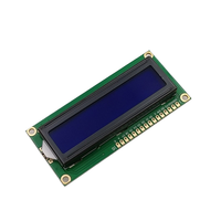 BXDISPLAY Blue 16x2 Módulo LCD con retroiluminación LED Interfaz I2C 5V