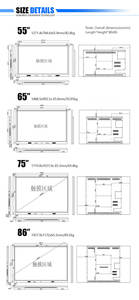 Papan Pintar 4K Android Ai Papan Interaktif Panel Datar Pintar untuk Pendidikan Sekolah Papan Tulis Interaktif Ai - Product Image 5