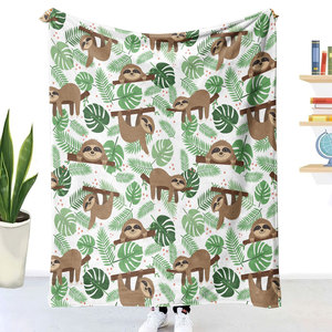 Cá Nhân Thiết Kế Tùy Chỉnh Thiết Kế Kích Thước Vải Mềm Thăng Hoa Lông Cừu Du Lịch Ném Chăn In Tùy Chỉnh Chăn - Product Image 4