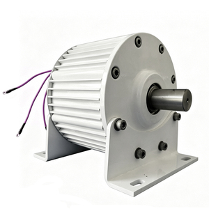 Generador Magnético de 2000W, 500 RPM, Generador de CA Trifásico, Bajo Ruido, Eje Recto, PMGNE2000, Generación de Energía de Alta Eficiencia - Product Image 1