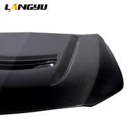 LANGyu 2020+ Systèmes de carrosserie automobile Cadillac Capot avant en fibre de carbone pour Cadillac CT4 Amélioration style V Capot moteur