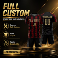 Uniformes Personalizados para Hombre con Impresión por Transferencia de Calor, Conjuntos Completos de Fútbol, Kits de Fútbol de Secado Rápido y Transpirables, Venta al Por Mayor de Camisetas de Fútbol