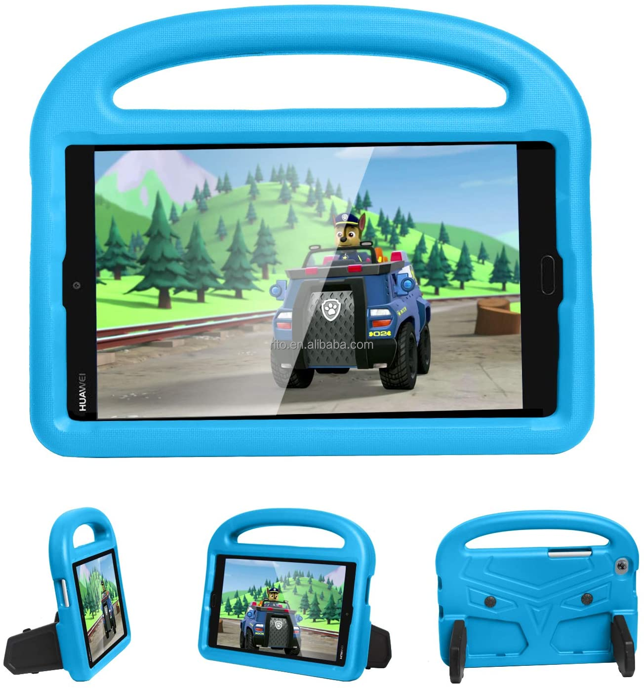 Shockproof EVA Tablet case Protective Case Cover Handle Kids Case for  Huawei MediaPad T5 10 Inch/Honor Pad