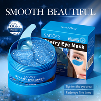 OEM SADOER Patchs Masques Contour des Yeux à la Rose Hydratants, Nourrissants, Anti-Cernes et Anti-Poches